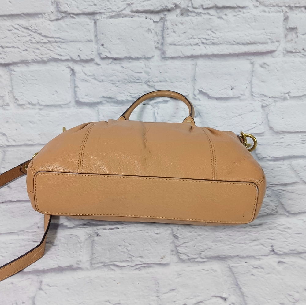 Coach Ashley camel leather mini satchel bag - Picture 3 of 14